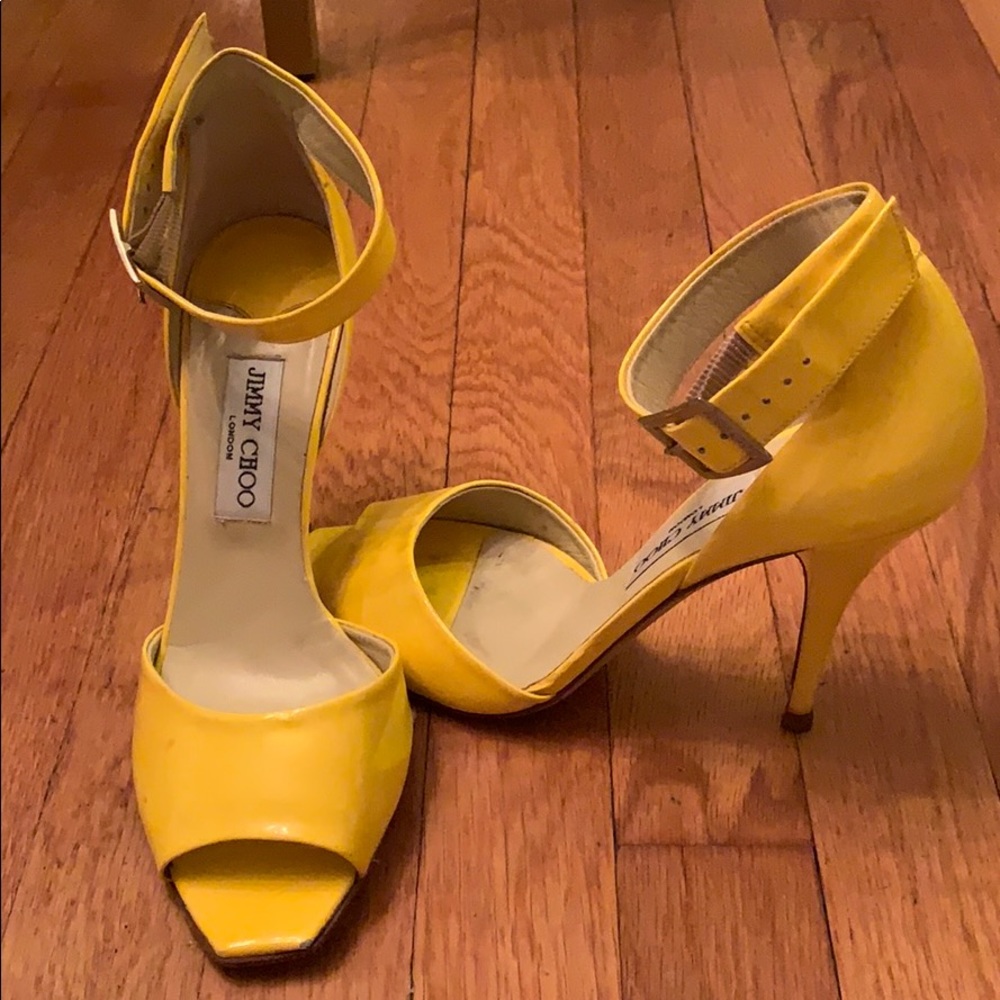 Jimmy Choo Patent Leather Sandal